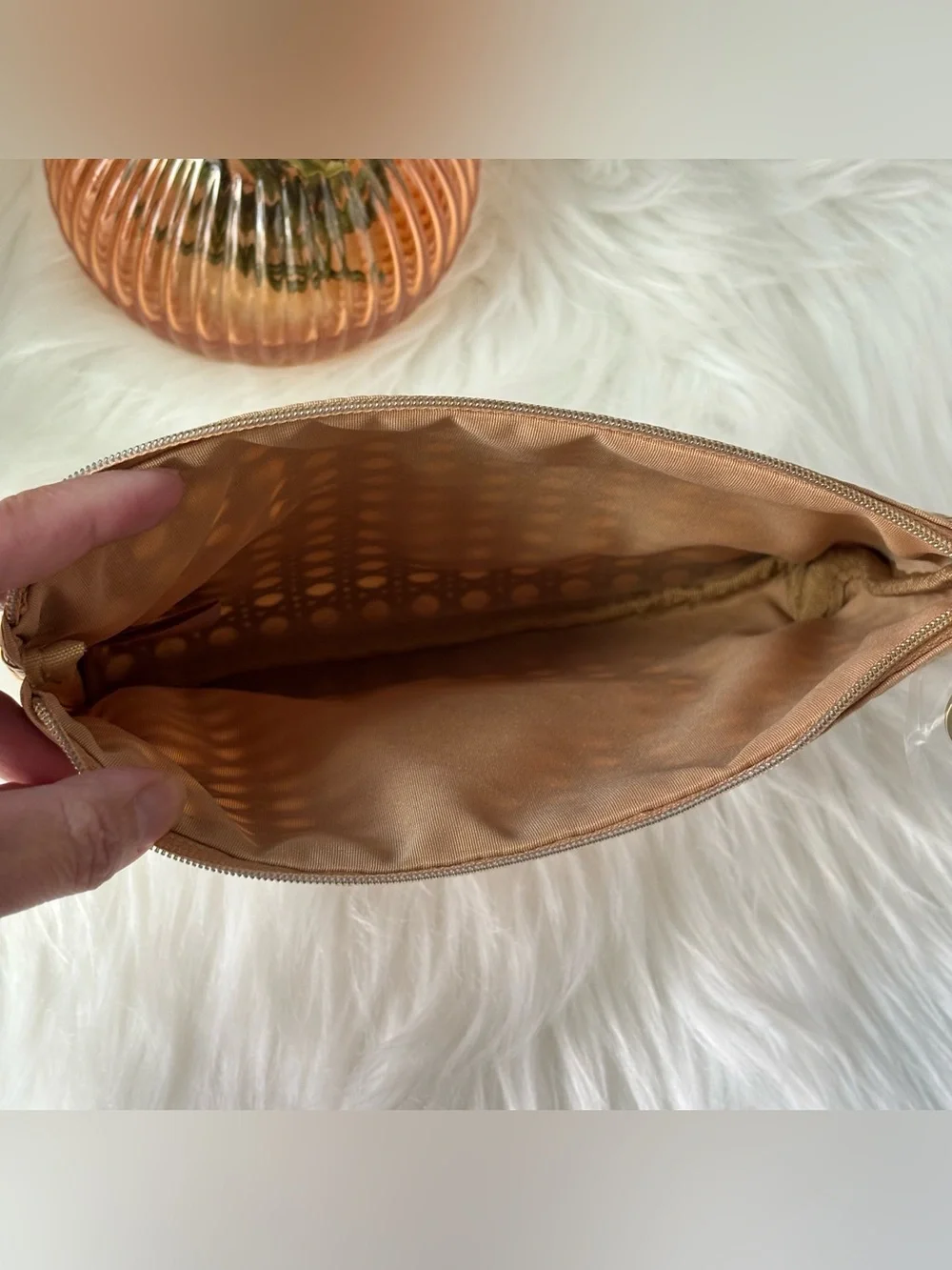 DIOR Beauty GWP Raffia Pouch 2026 Summer Rattan Cosmetic pouch beige New
